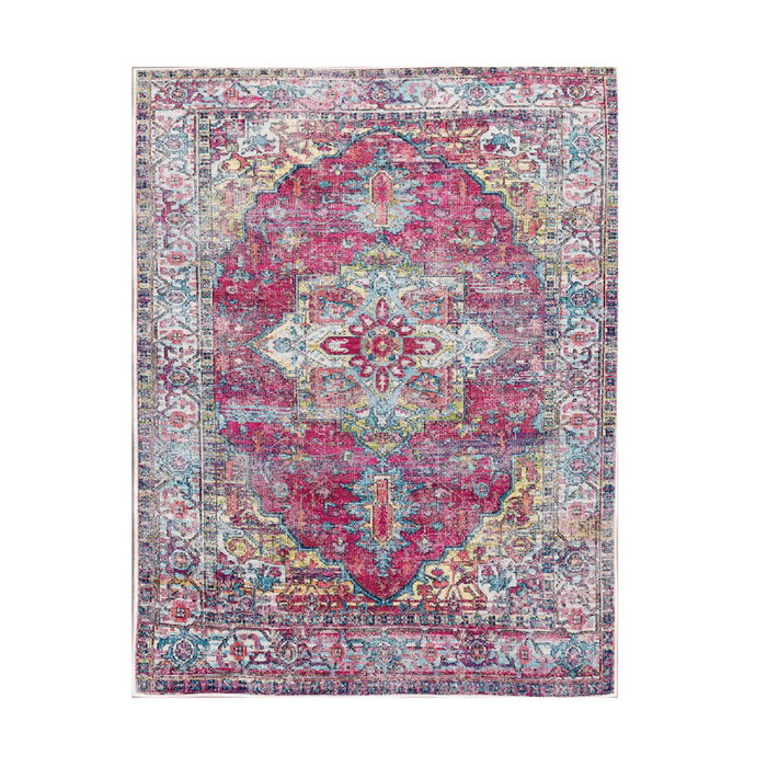 Conceptum Alfombra de Algodón 80 x 150 cm Multicolor